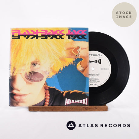 Adamski Flashback Jack 1983 Vinyl Record - Sleeve & Record Side-By-Side