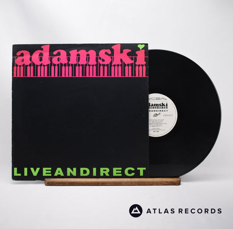 Adamski Liveandirect LP Vinyl Record - Front Cover & Record