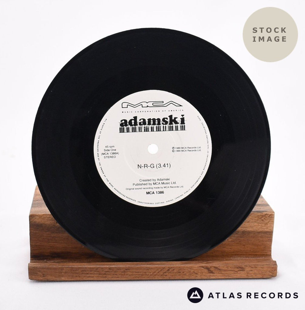 Adamski N-R-G Vinyl Record - Record A Side