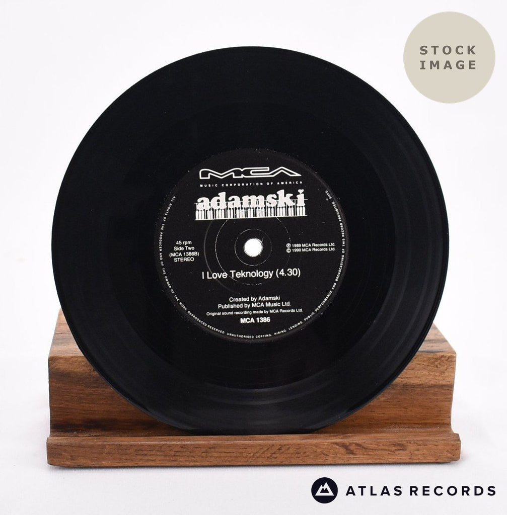 Adamski N-R-G Vinyl Record - Record B Side