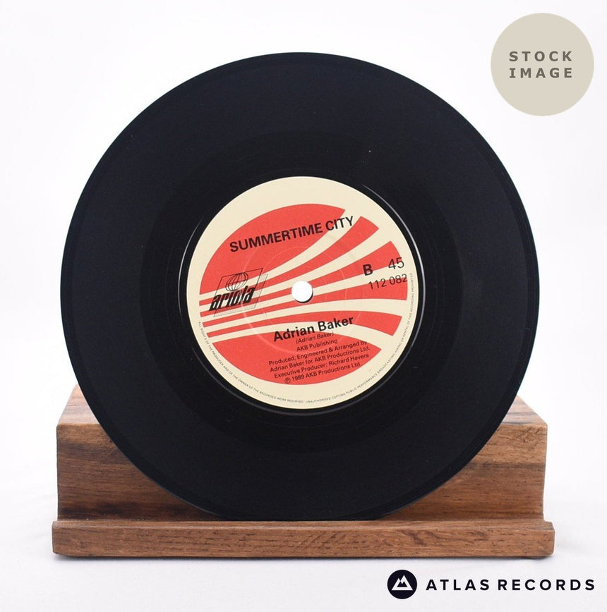 Adrian Baker Endless Summer 7" Vinyl Record - Record B Side