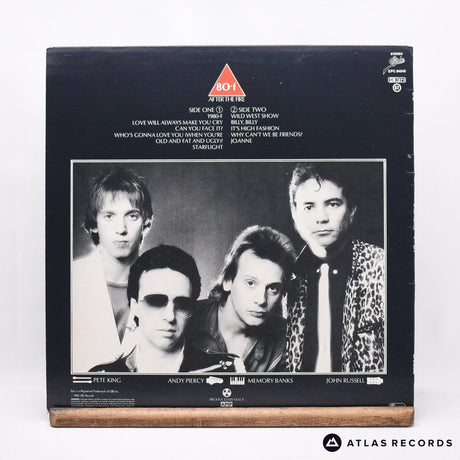 After The Fire - 80-f - Lyric Sheet LP Vinyl Record - EX/NM
