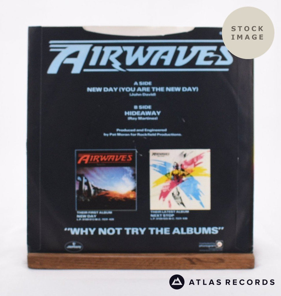 Airwaves New Day Vinyl Record - Reverse Of Sleeve