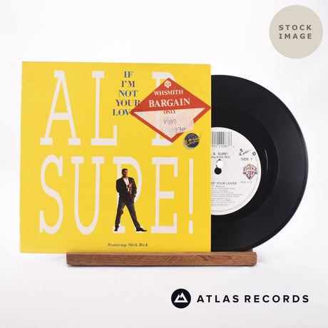 Al B. Sure! If I'm Not Your Lover 7" Vinyl Record - Sleeve & Record Side-By-Side