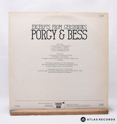Al Goodman And His Orchestra - Porgy & Bess - LP Vinyl Record - EX/VG+