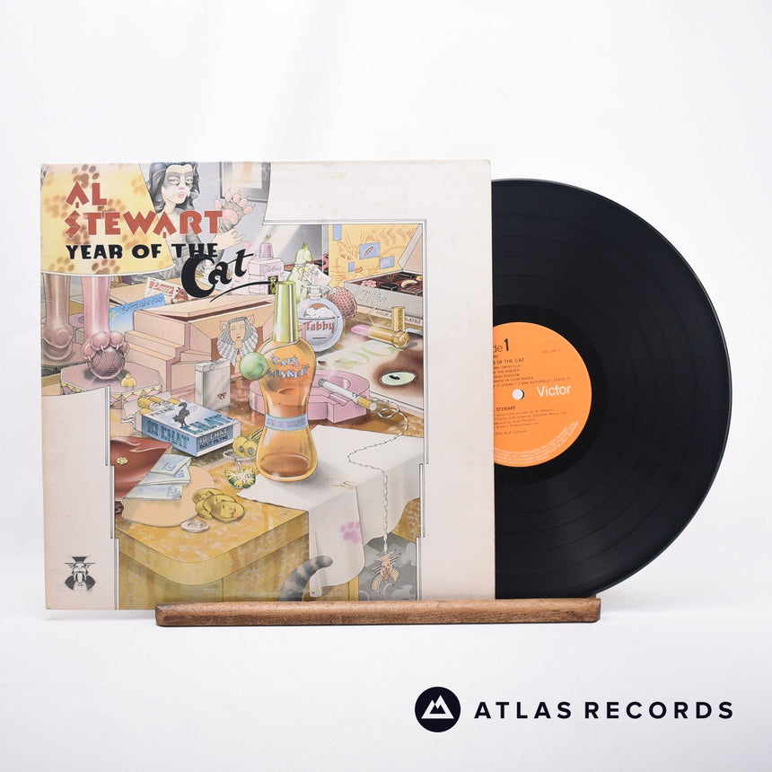Al Stewart Year Of The Cat LP Vinyl Record - Front Cover & Record