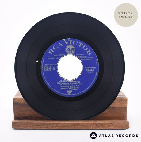 Alain Barrière Ma Vie 7" Vinyl Record - Record B Side