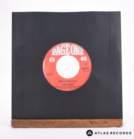 Alan Randall - Rich Man's Daughter - 7" Vinyl Record - EX