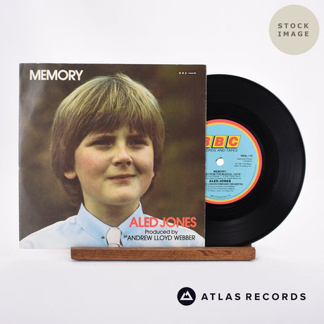 Aled Jones Memory Vinyl Record - Sleeve & Record Side-By-Side