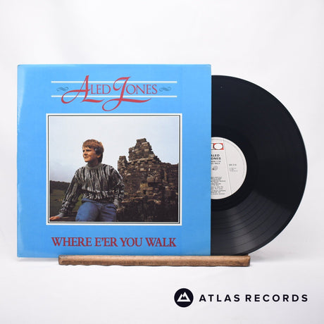 Aled Jones Where E'er You Walk LP Vinyl Record - Front Cover & Record