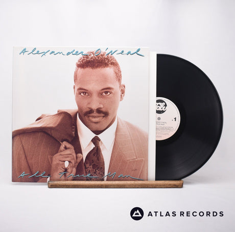 Alexander O'Neal All True Man LP Vinyl Record - Front Cover & Record