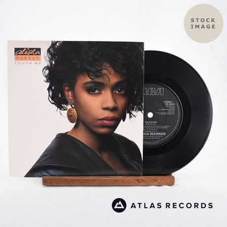 Alisha Warren Touch Me Vinyl Record - Sleeve & Record Side-By-Side