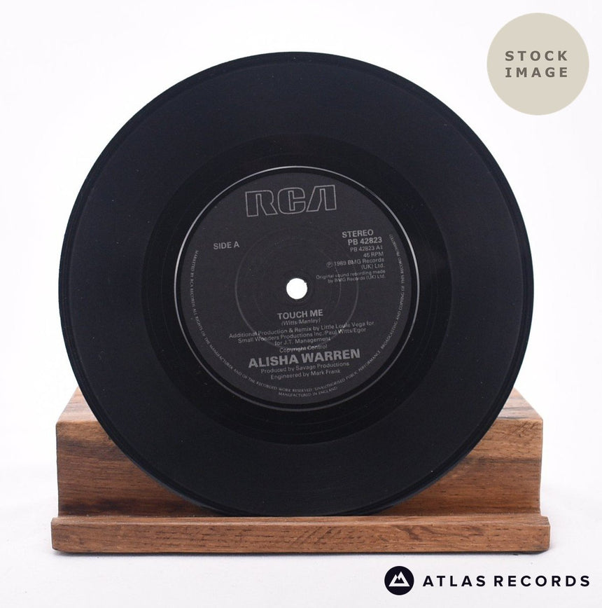 Alisha Warren Touch Me 7" Vinyl Record - Record A Side