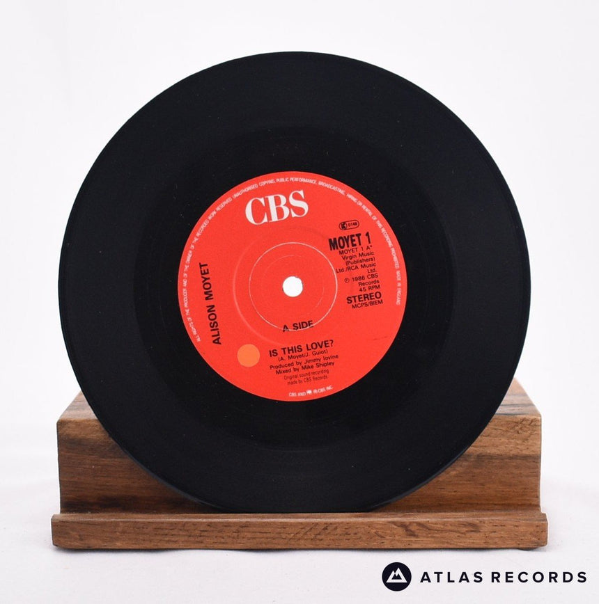 Alison Moyet - Is This Love? - 7" Vinyl Record - EX/EX