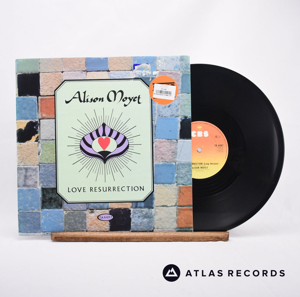 Alison Moyet Love Resurrection 12" Vinyl Record - Front Cover & Record