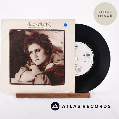 Alison Moyet That Ole Devil Called Love Vinyl Record - Sleeve & Record Side-By-Side