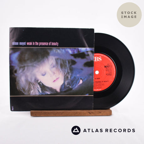 Alison Moyet Weak In The Presence Of Beauty Vinyl Record - Sleeve & Record Side-By-Side