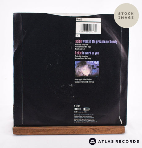 Alison Moyet Weak In The Presence Of Beauty Vinyl Record - Reverse Of Sleeve