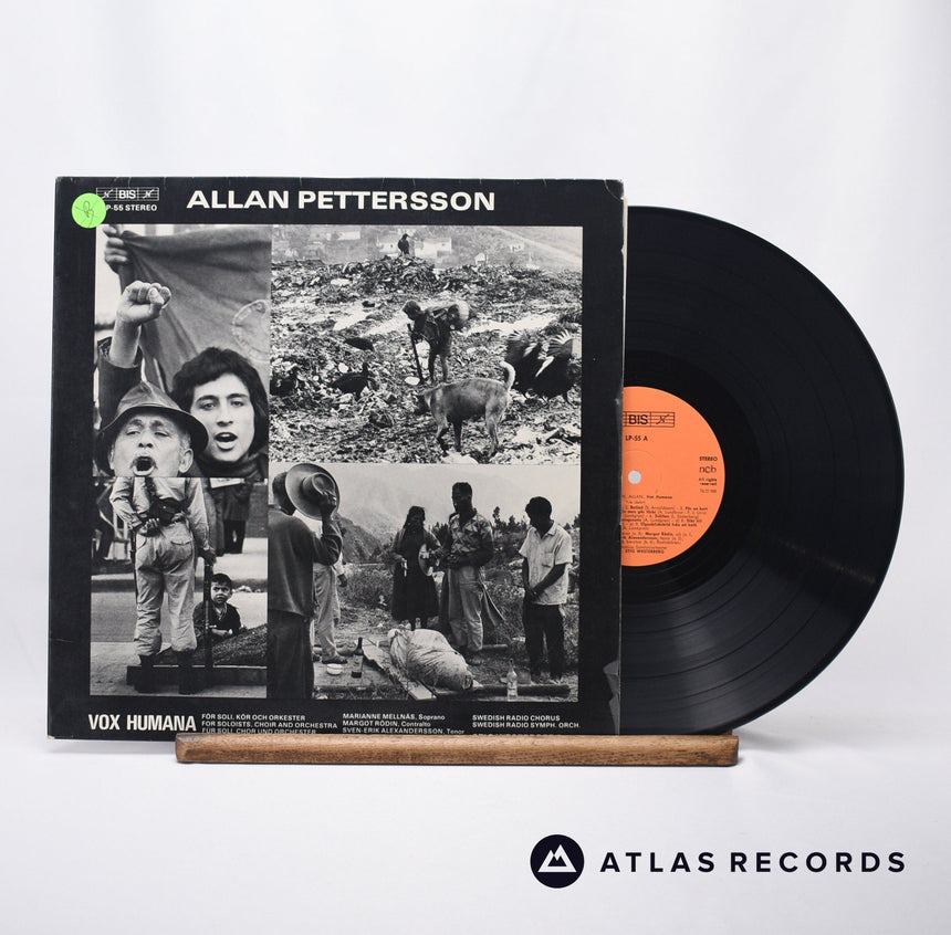 Allan Pettersson Vox Humana LP Vinyl Record - Front Cover & Record