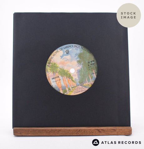 America Muskrat Love 7" Vinyl Record - Sleeve & Record Side-By-Side