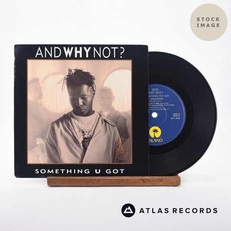 And Why Not? Something U Got 7" Vinyl Record - Sleeve & Record Side-By-Side