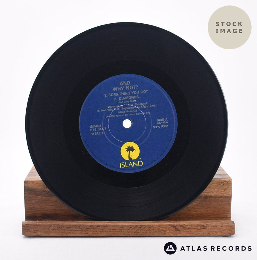 And Why Not? Something U Got 7" Vinyl Record - Record A Side