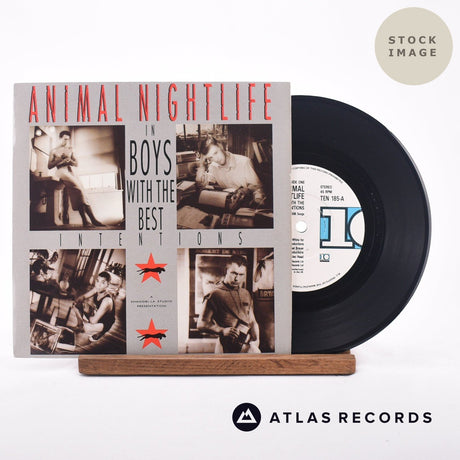 Animal Nightlife Boys With The Best Intentions 7" Vinyl Record - Sleeve & Record Side-By-Side