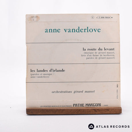 Anne Vanderlove - La Route Du Levant - 7" Vinyl Record - EX/VG+