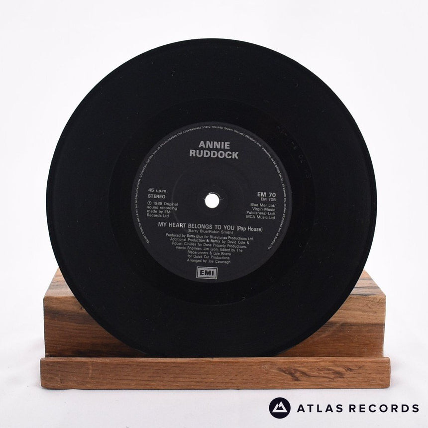 Annie Ruddock - My Heart Belongs To You - 7" Vinyl Record - EX/EX