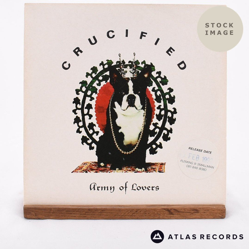 Army Of Lovers Crucified Vinyl Record - Reverse Of Sleeve
