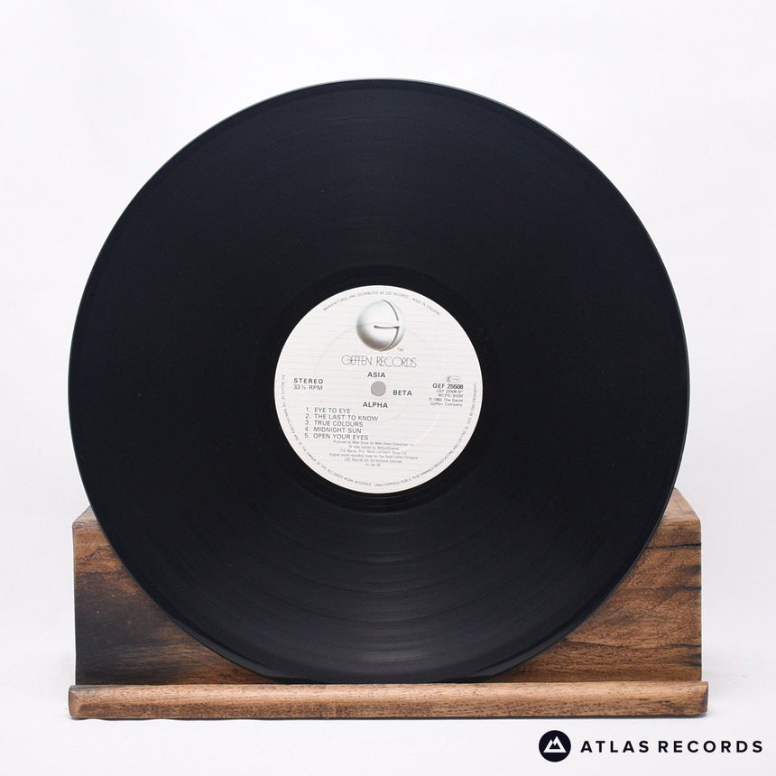 Asia - Alpha - Insert LP Vinyl Record - EX/EX
