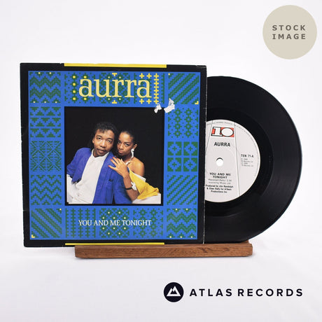 Aurra You And Me Tonight 1985 Vinyl Record - Sleeve & Record Side-By-Side