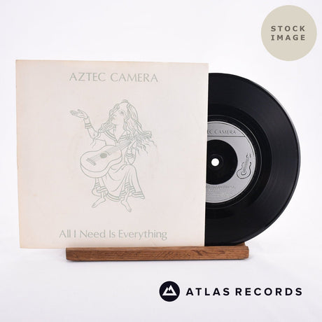 Aztec Camera All I Need Is Everything Vinyl Record - Sleeve & Record Side-By-Side