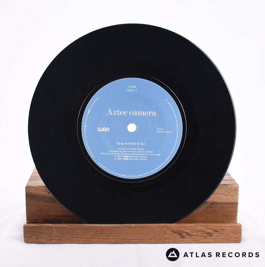 Aztec Camera - Deep & Wide & Tall - 7" Vinyl Record - EX/EX