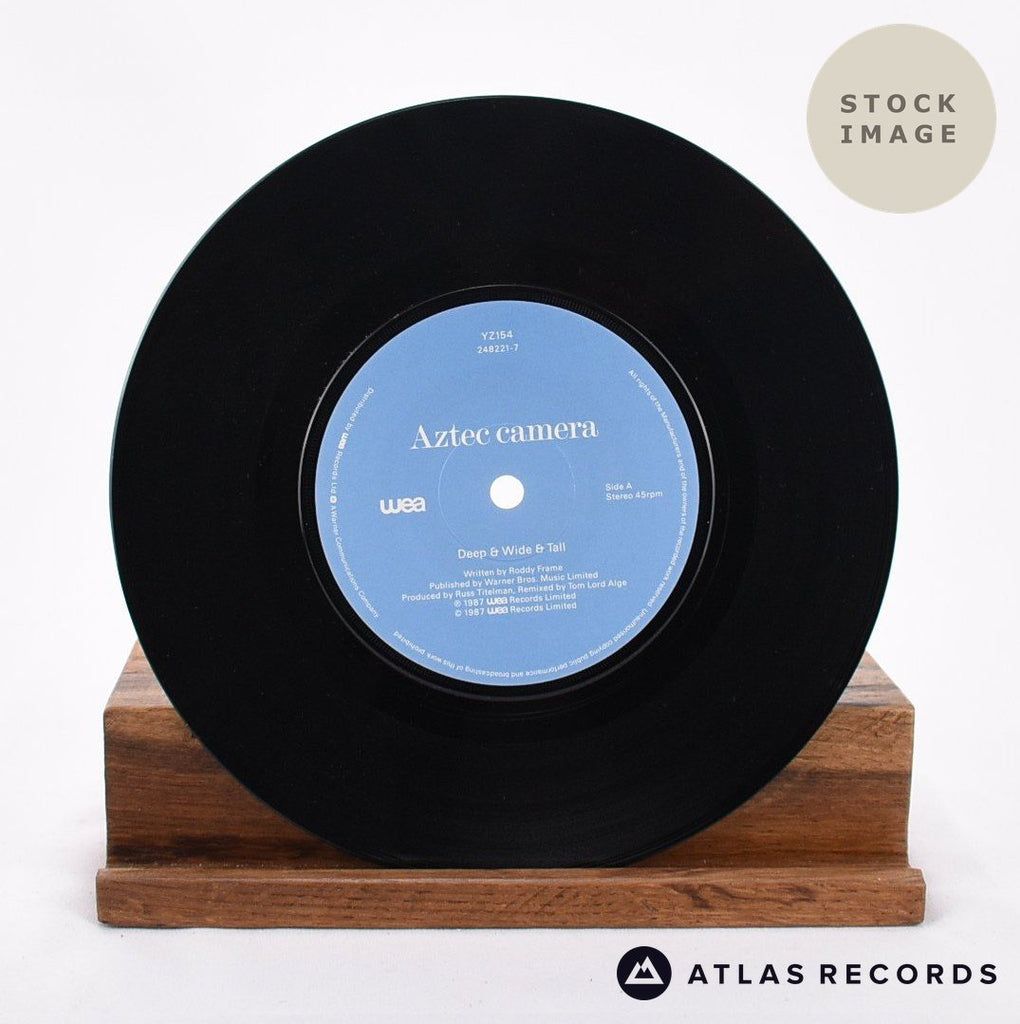 Aztec Camera Deep & Wide & Tall Vinyl Record - Record A Side