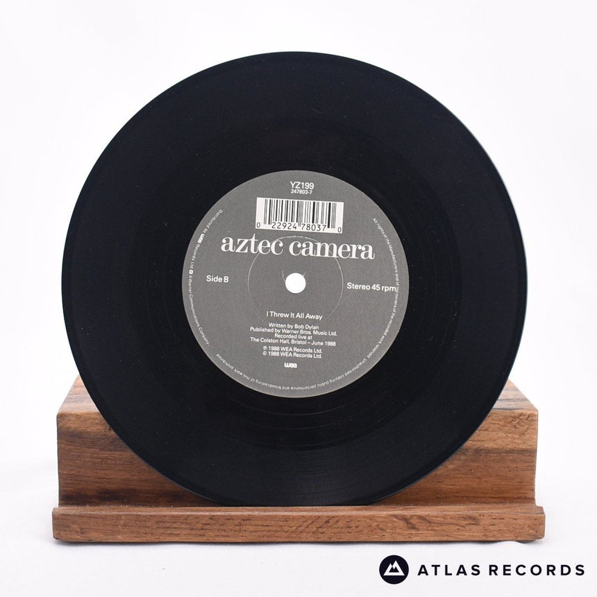 Aztec Camera - Working In A Goldmine - Promo 7" Vinyl Record - EX/VG+