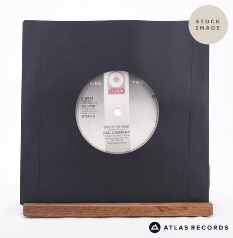 Bad Company If You Need Somebody 7" Vinyl Record - Reverse Of Sleeve