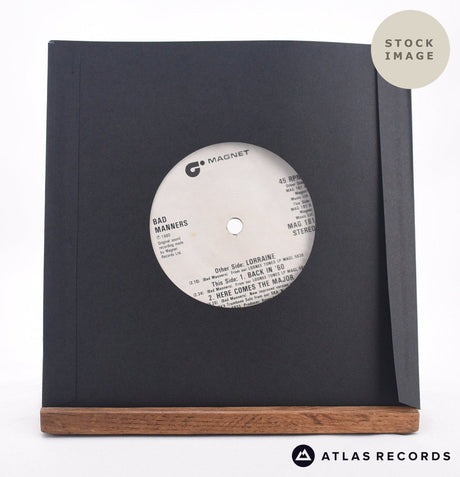 Bad Manners Lorraine 7" Vinyl Record - Reverse Of Sleeve