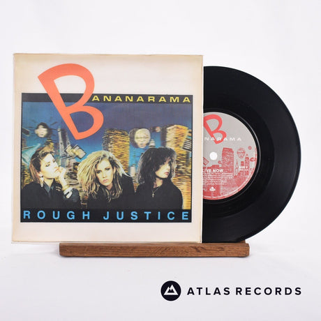 Bananarama Rough Justice 7" Vinyl Record - Front Cover & Record