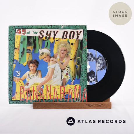 Bananarama Shy Boy 1988 Vinyl Record - Sleeve & Record Side-By-Side