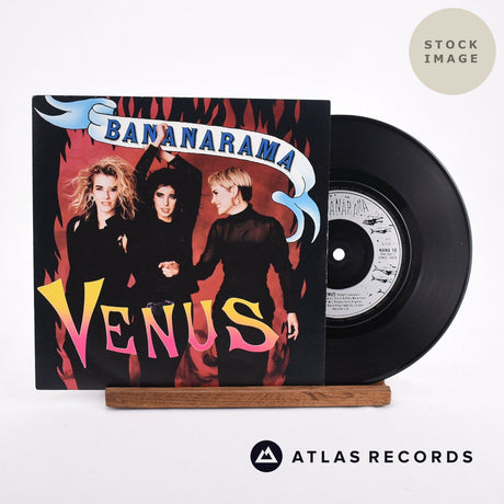 Bananarama Venus Vinyl Record - Sleeve & Record Side-By-Side