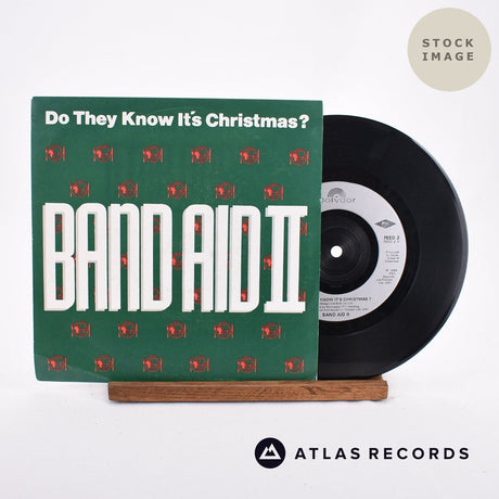 Band Aid II Do They Know It's Christmas? Vinyl Record - Sleeve & Record Side-By-Side