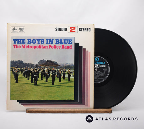 Band Of The Metropolitan Police The Boys In Blue LP Vinyl Record - Front Cover & Record
