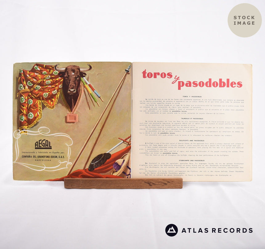 Banda Del Regimiento De Infantería Jaén N.º 25 Toros Y Pasodobles Selección Núm. 2 Vinyl Record - Reverse Of Sleeve