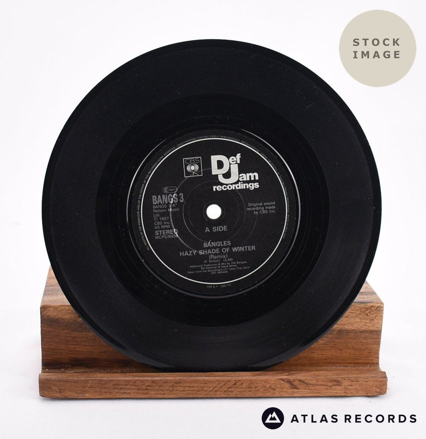 Bangles Hazy Shade Of Winter 1982 Vinyl Record - Record A Side