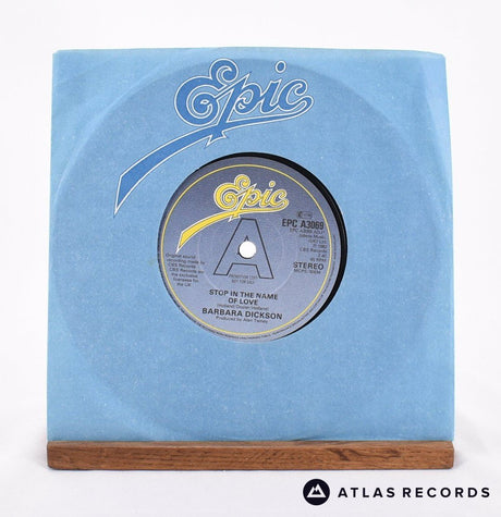 Barbara Dickson Stop In The Name Of Love 7" Vinyl Record - In Sleeve