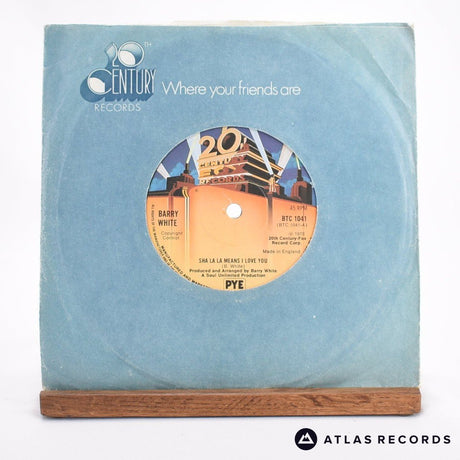 Barry White Sha La La Means I Love You 7" Vinyl Record - In Sleeve