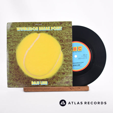 Bass Line Wimbledon Break Point 7" Vinyl Record - Front Cover & Record
