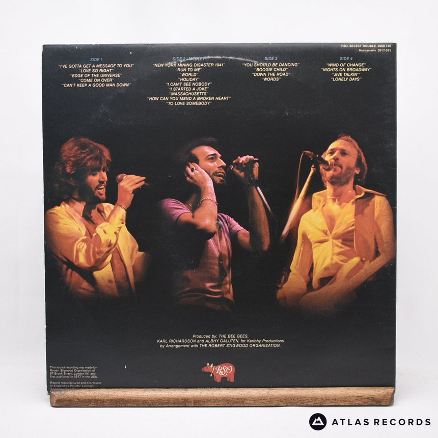 Bee Gees - Here At Last... Bee Gees ...Live - Double LP Vinyl Record - VG+/VG+