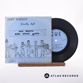 Ben Burpp's Barn Dance Band Enjoy Yourself 7" Vinyl Record - Front Cover & Record